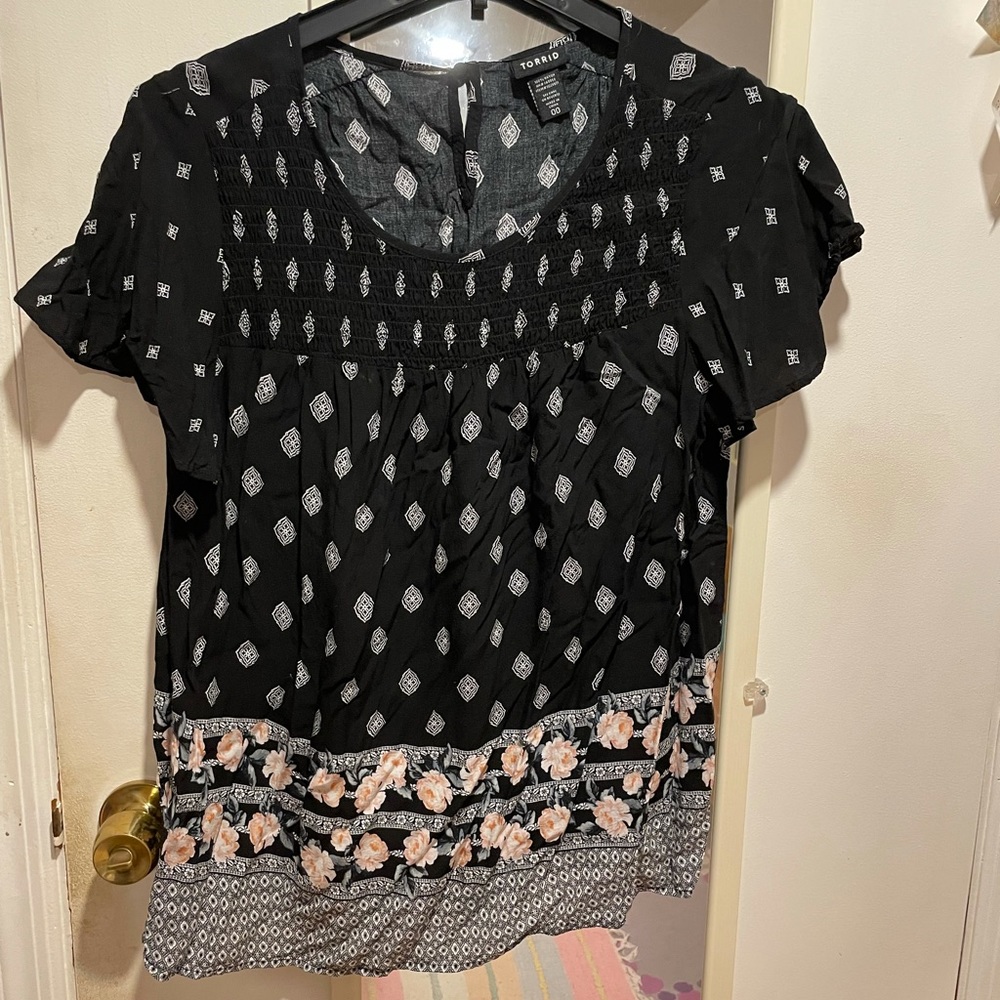 Floral Pattern Top